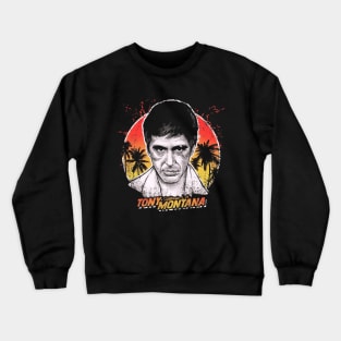 Tonny Vintage Distresed Fanart Crewneck Sweatshirt